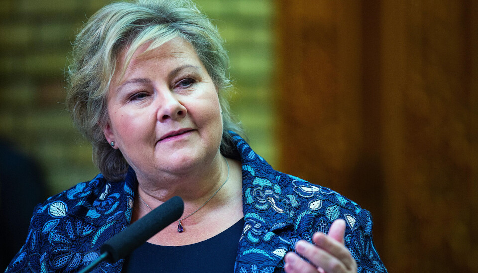 Erna Solberg Erna Solberg