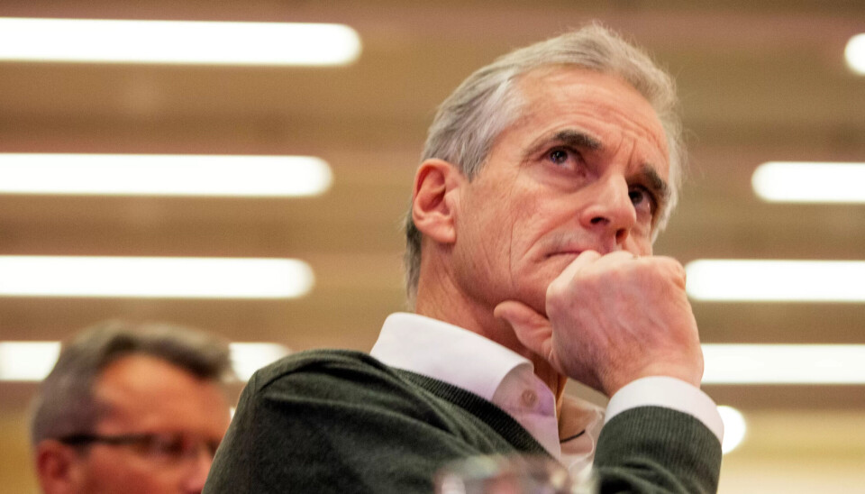 STRAMT: – Jeg håper etter hvert at det er forståelse for at dette er riktige grep å ta, sier statsminister Jonas Gahr Støre (Ap) om innstrammingene i det kommende statsbudsjettet. STRAMT: – Jeg håper etter hvert at det er forståelse for at dette er riktige grep å ta, sier statsminister Jonas Gahr Støre (Ap) om innstrammingene i det kommende statsbudsjettet.