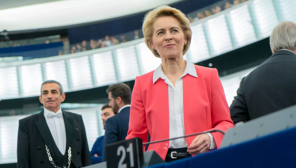 EU-kommisjonens leder, Ursula von der Leyen, avviser påstander om at det er kostnadene ved grønn omstilling av samfunnet som gir de høye energiprisene. EU-kommisjonens leder, Ursula von der Leyen, avviser påstander om at det er kostnadene ved grønn omstilling av samfunnet som gir de høye energiprisene.