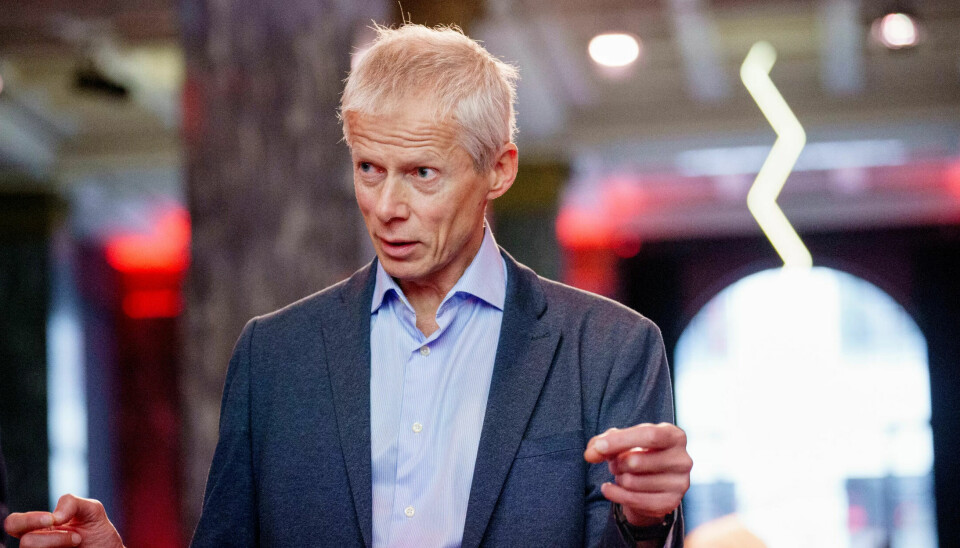 HOLDER NEDE: Hans Christian Holtet sier at ukrainere er med på å holde tallet for antall arbeidsledige nede. HOLDER NEDE: Hans Christian Holtet sier at ukrainere er med på å holde tallet for antall arbeidsledige nede.