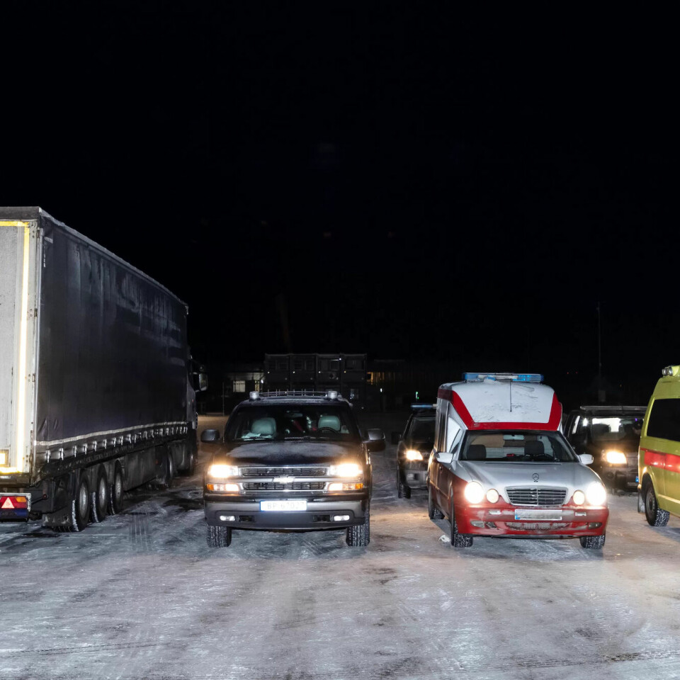 KLARE FOR REISE: Hver tur krever mye planlegging og sjauing. Her på Rudskogen ved Rakkestad i Østfold, like før avreise. KLARE FOR REISE: Hver tur krever mye planlegging og sjauing. Her på Rudskogen ved Rakkestad i Østfold, like før avreise.