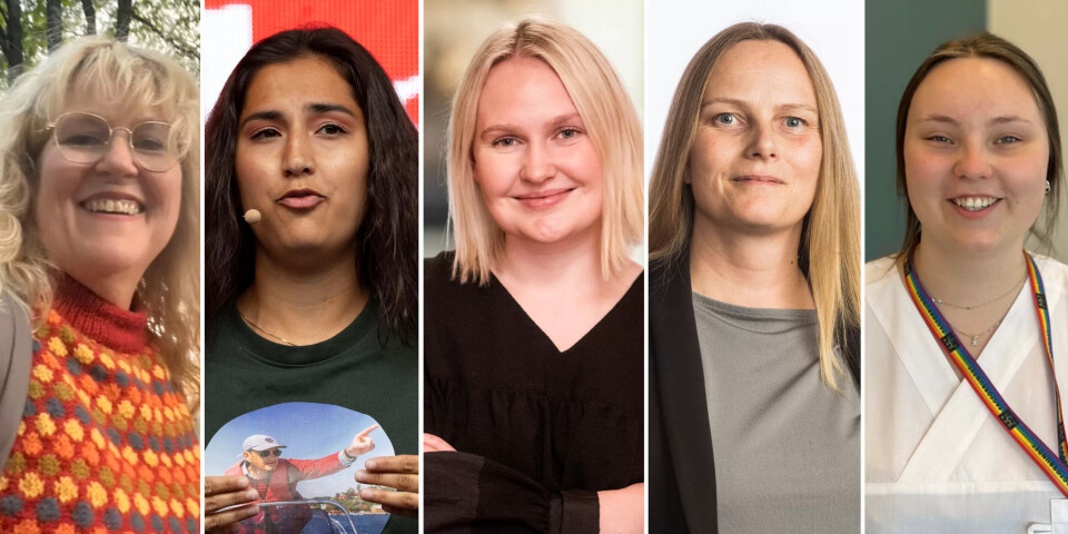 FÅR BOOST: Fra venstre: Kari Marie Sandnes (Nordland), Ramani Konstanse Cornels Nordli (Aust-Agder), Åse Kristin Ask Bakke (Møre og Romsdal), Linda Monsen Merkesdal (Hordaland) og Konstanse Marie Alvær (Telemark). FÅR BOOST: Fra venstre: Kari Marie Sandnes (Nordland), Ramani Konstanse Cornels Nordli (Aust-Agder), Åse Kristin Ask Bakke (Møre og Romsdal), Linda Monsen Merkesdal (Hordaland) og Konstanse Marie Alvær (Telemark).