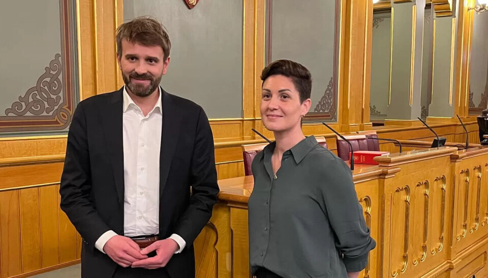 LYDHØR: Helseminister Jan Christian Vestre inviterte Sara Henriksen til Stortinget. LYDHØR: Helseminister Jan Christian Vestre inviterte Sara Henriksen til Stortinget.