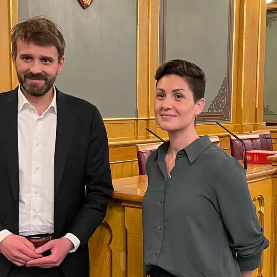 LYDHØR: Helseminister Jan Christian Vestre inviterte Sara Henriksen til Stortinget. LYDHØR: Helseminister Jan Christian Vestre inviterte Sara Henriksen til Stortinget.