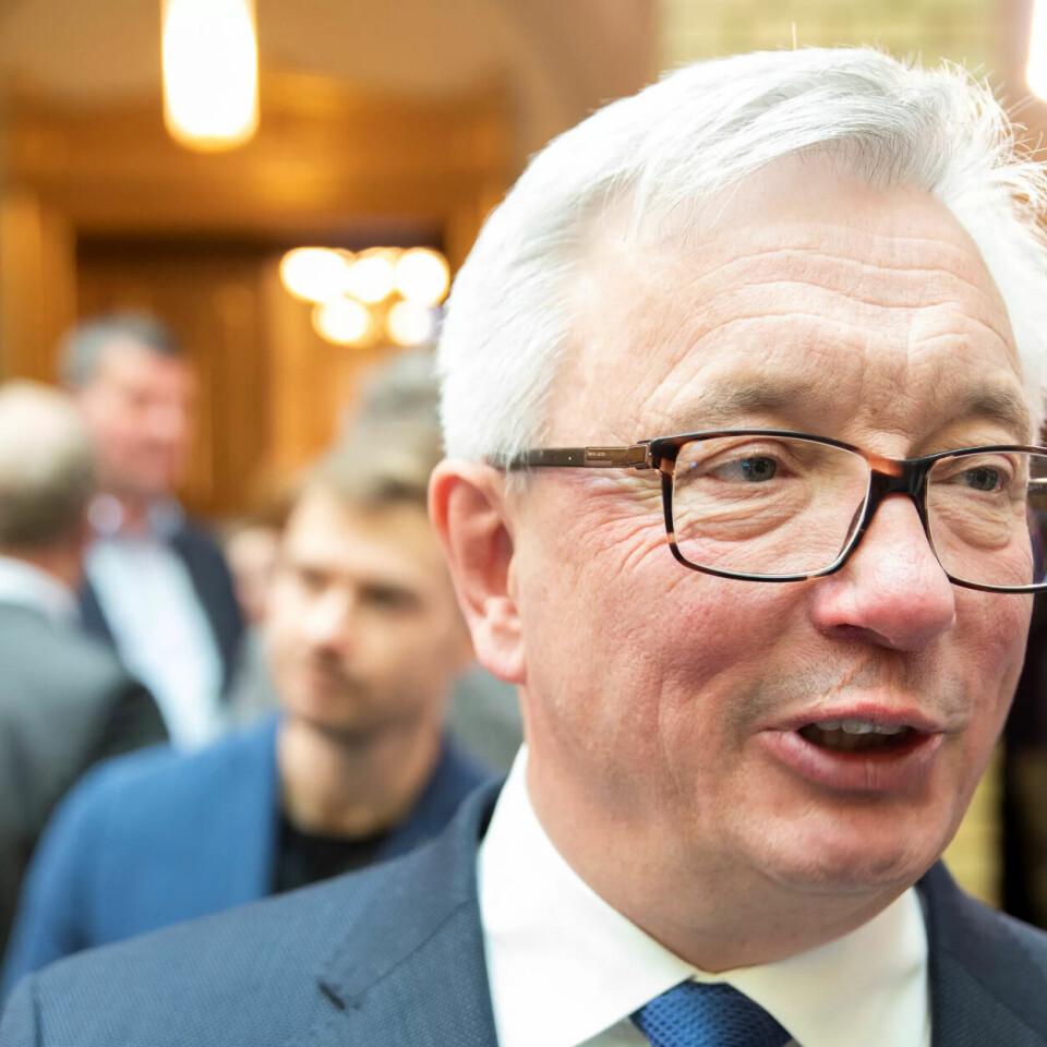 FRYKT: Det var riksrevisor Karl Eirik Schjøtt-Pedersen som la frem resultatet av undersøkelsen av Helseplattformen. FRYKT: Det var riksrevisor Karl Eirik Schjøtt-Pedersen som la frem resultatet av undersøkelsen av Helseplattformen.