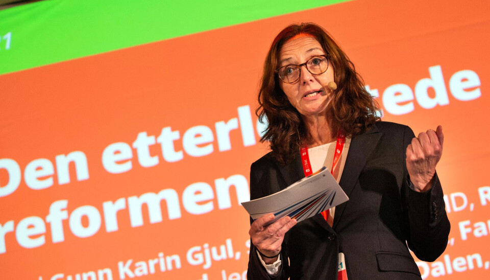 Gunn Karin Gjul (Ap) skal meisle ut arbeidet med tillitsreformen. Gunn Karin Gjul (Ap) skal meisle ut arbeidet med tillitsreformen.