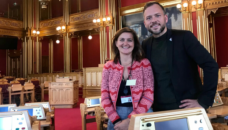 Blir forslaget vedtatt, får det betydning for om lag en million arbeidstakere, for det meste lavtlønte. Ingunn Jacobsen og Audun Lysbakken håper forslaget går igjennom. Blir forslaget vedtatt, får det betydning for om lag en million arbeidstakere, for det meste lavtlønte. Ingunn Jacobsen og Audun Lysbakken håper forslaget går igjennom.