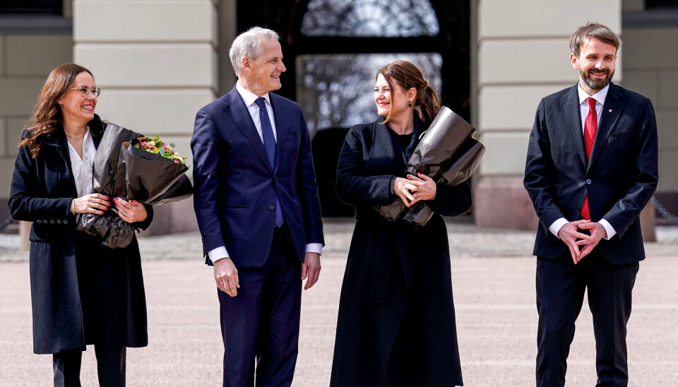 NYE REGJERING: Jonas Gahr Støre kunne presentere den nye regjeringen. NYE REGJERING: Jonas Gahr Støre kunne presentere den nye regjeringen.