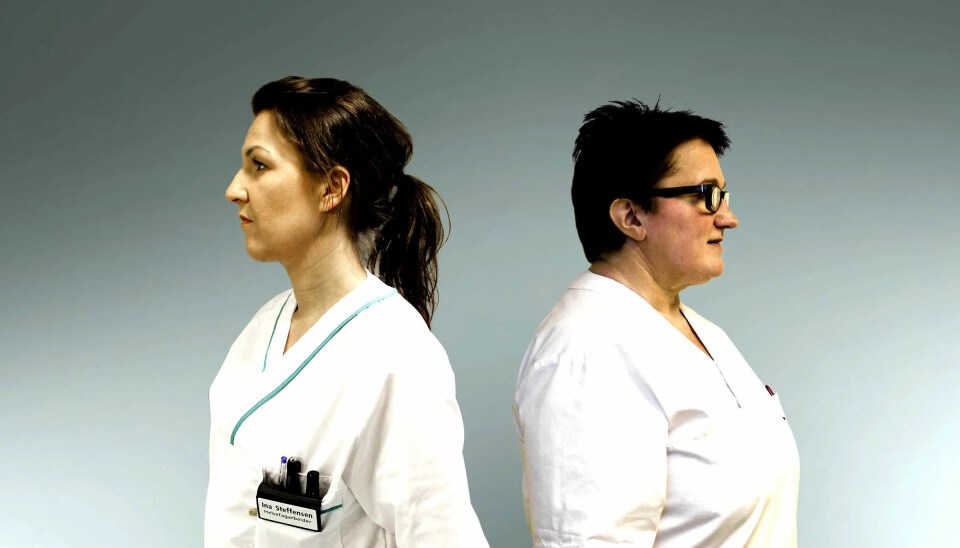 Ina Steffensen og Vigdis Knapperholen Ina Steffensen og Vigdis Knapperholen
