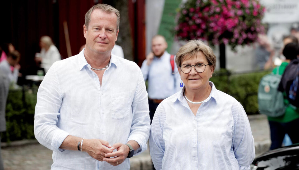 MØTE: Anders Ygeman og Mette Nord møttes i Arendal for å utveksle politikk og erfaringer. MØTE: Anders Ygeman og Mette Nord møttes i Arendal for å utveksle politikk og erfaringer.