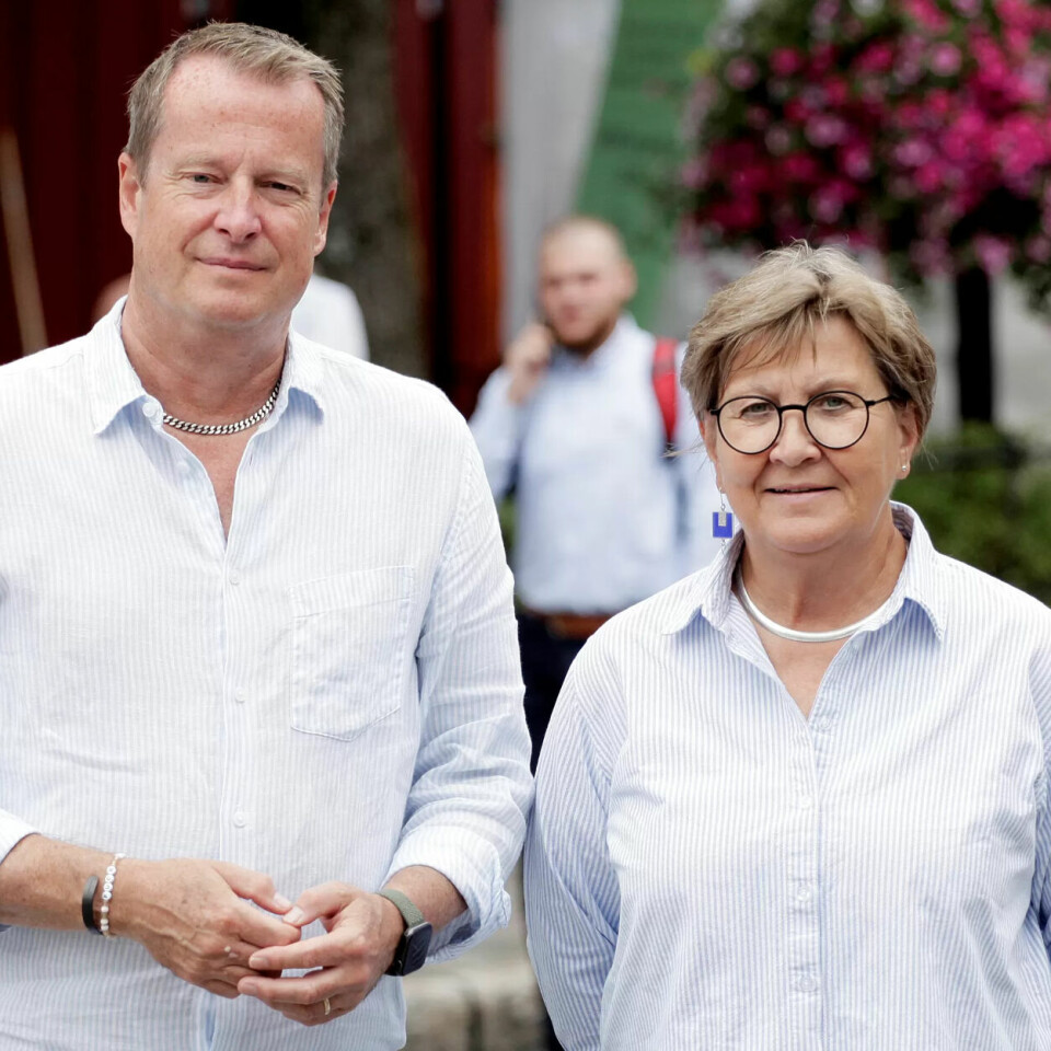 MØTE: Anders Ygeman og Mette Nord møttes i Arendal for å utveksle politikk og erfaringer. MØTE: Anders Ygeman og Mette Nord møttes i Arendal for å utveksle politikk og erfaringer.