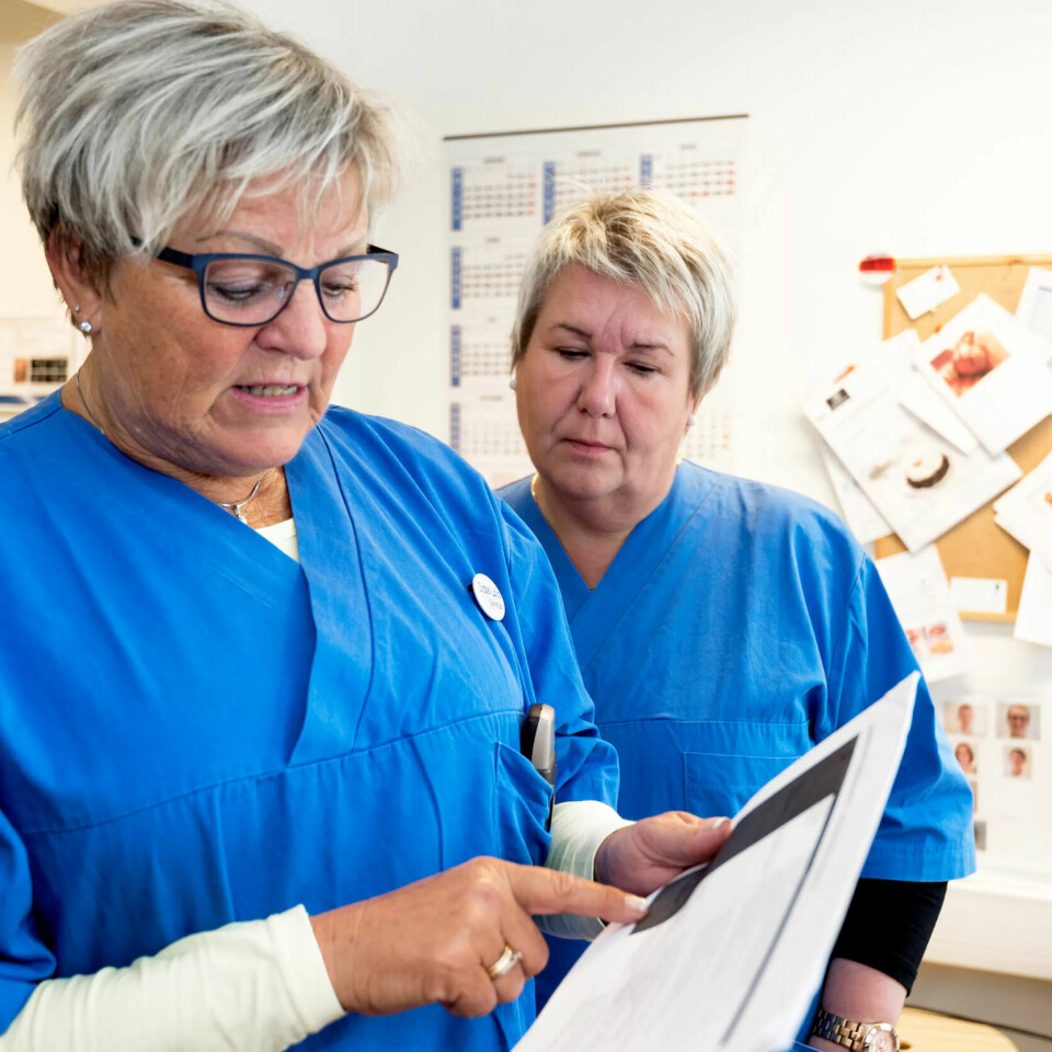 SYSTEM: Sissel Laila Nyberg og Randi Holmlie har vært med på å skape nye systemer som blant annet frigir tid for lederne. SYSTEM: Sissel Laila Nyberg og Randi Holmlie har vært med på å skape nye systemer som blant annet frigir tid for lederne.