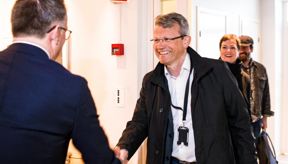 – Vi har sikret et godt resultat for våre medlemmer uten å måtte streike, sier LO Stat-leder Egil André Aas. – Vi har sikret et godt resultat for våre medlemmer uten å måtte streike, sier LO Stat-leder Egil André Aas.