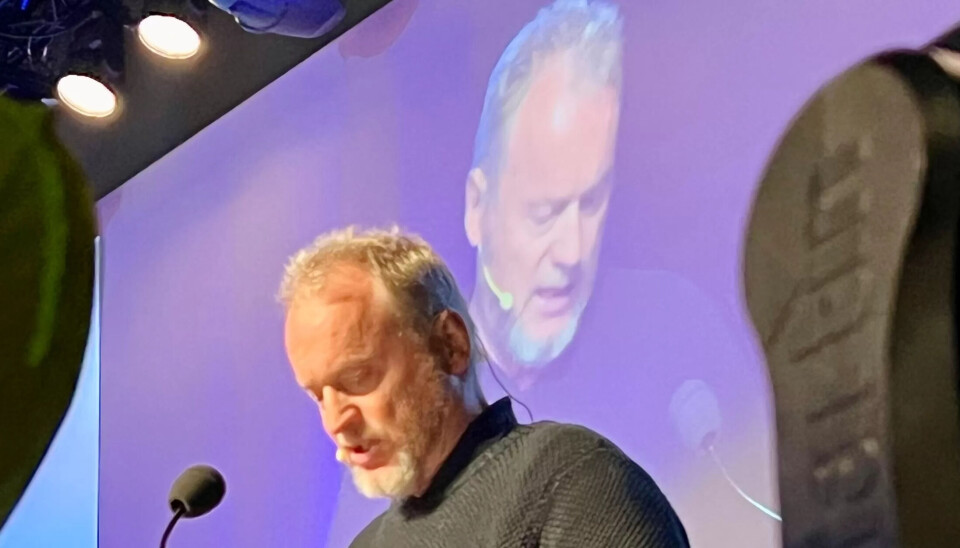 STERKT ENGASJERT: Raymond Johansen tok blant opp situasjonen i Gaza under Kommunalkonferansen 2024 på Gardermoen. STERKT ENGASJERT: Raymond Johansen tok blant opp situasjonen i Gaza under Kommunalkonferansen 2024 på Gardermoen.