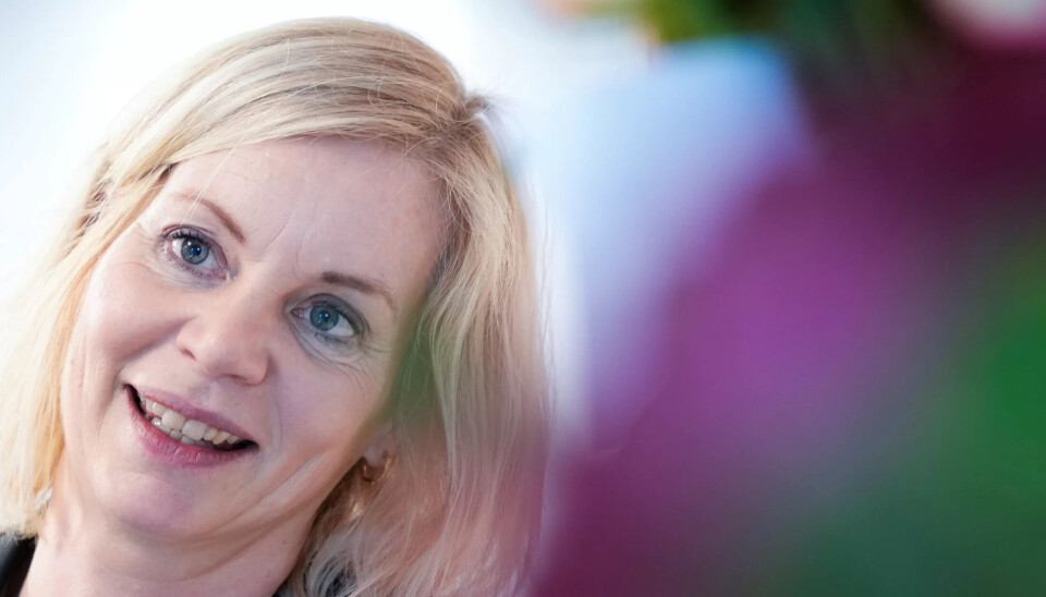DELER UT: Forsknings- og høyere utdanningsminister Sigrun Aasland (Ap). DELER UT: Forsknings- og høyere utdanningsminister Sigrun Aasland (Ap).