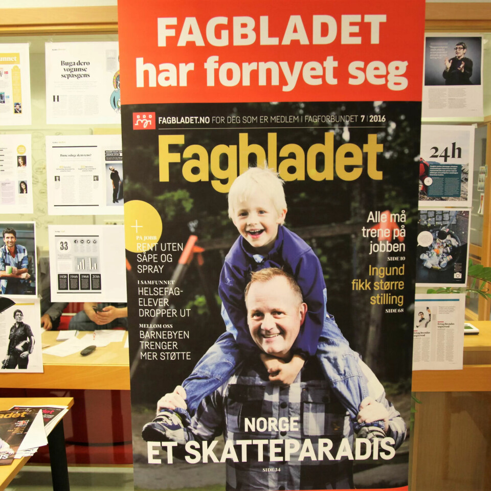 Si din mening om det nye Fagbladet