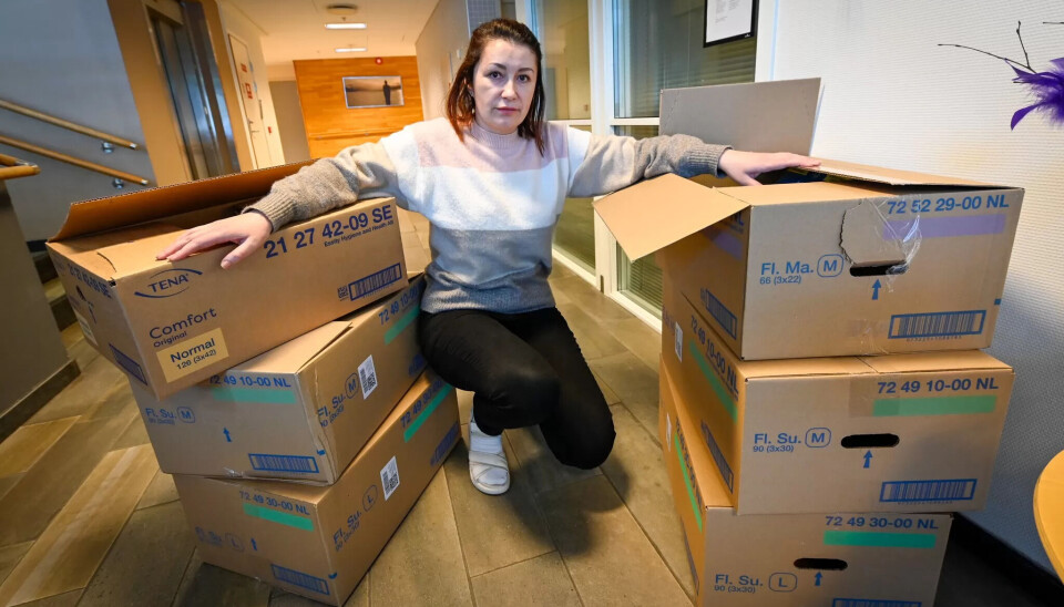 – Vi har ikke bomberom i Ukraina, bare vanlige kjellere. Vi har ikke opplevd noe sånt siden 2. verdenskrig