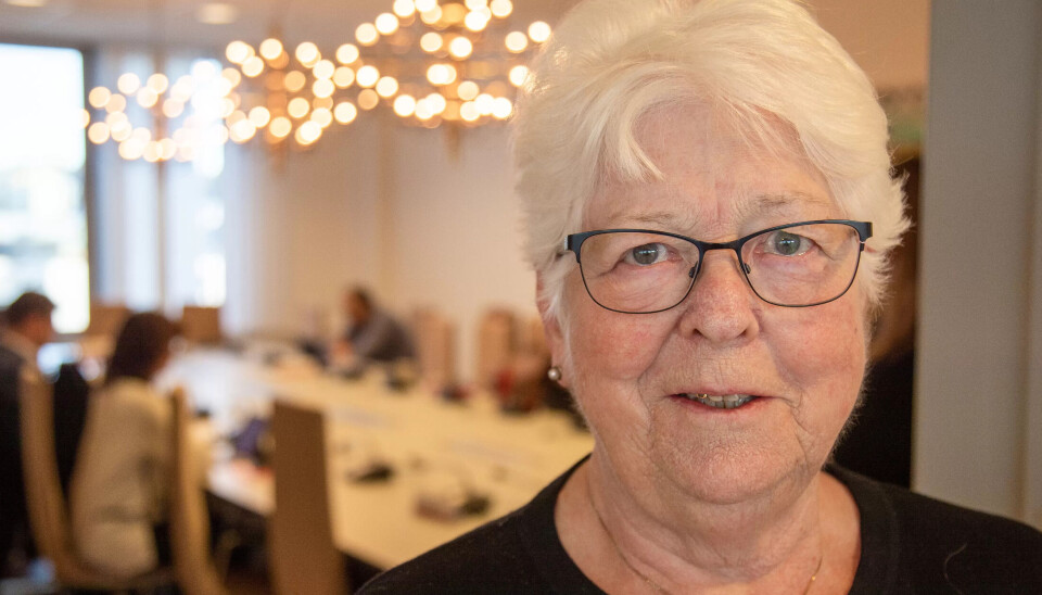 – Jeg er ikke så veldig fornøyd med dette oppgjøret, nei, sier lederen for Fagforbundet pensjonister, Bjørg Hageløkken. – Jeg er ikke så veldig fornøyd med dette oppgjøret, nei, sier lederen for Fagforbundet pensjonister, Bjørg Hageløkken.