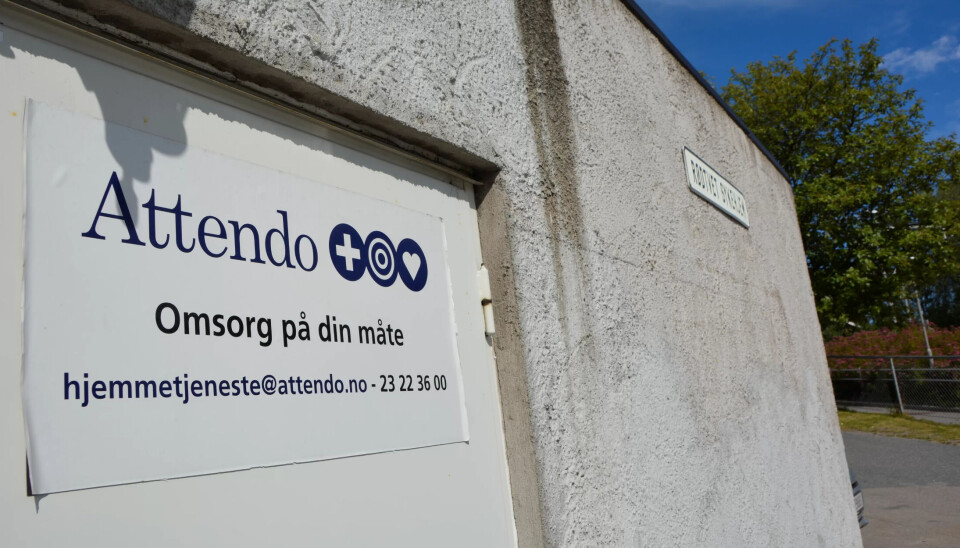 DREV I NORGE: Attendo drev fem sykehjem i Norge da de trakk seg ut av landet i 2020. Nå risikerer et hundretalls av deres filippinske helsevikarer å bli utvist fra Sverige. DREV I NORGE: Attendo drev fem sykehjem i Norge da de trakk seg ut av landet i 2020. Nå risikerer et hundretalls av deres filippinske helsevikarer å bli utvist fra Sverige.