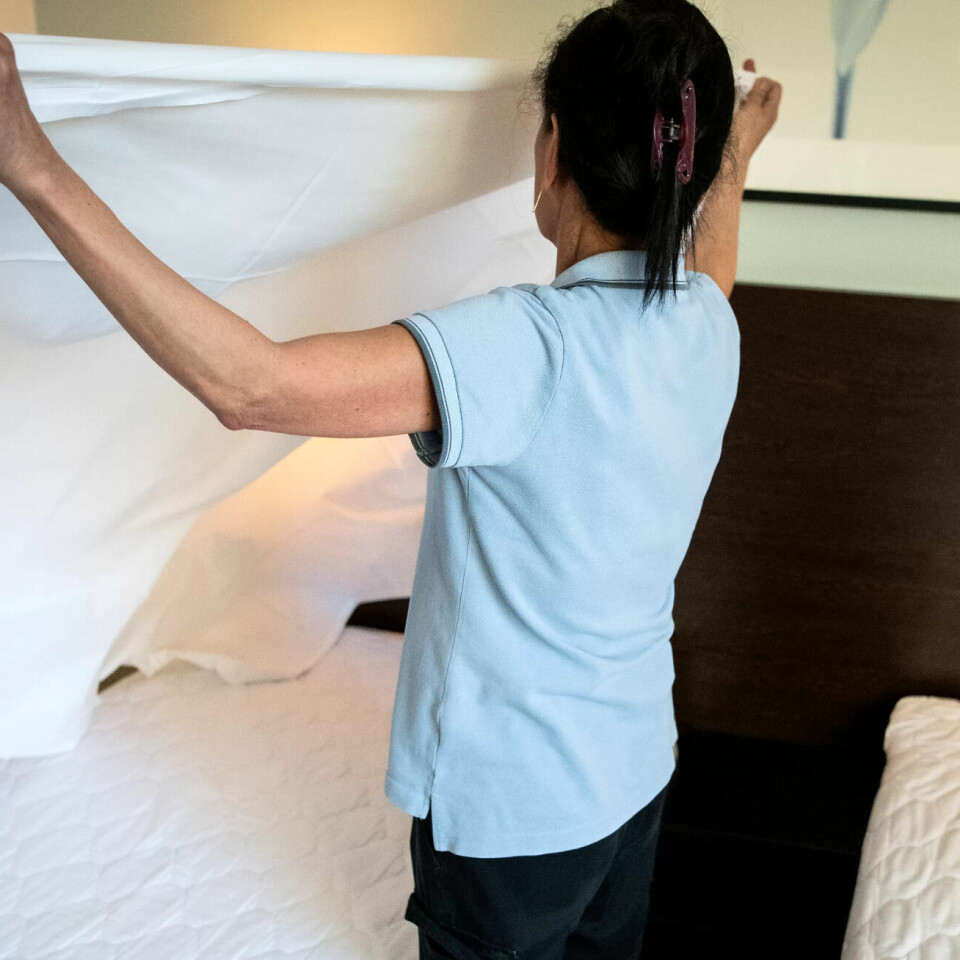 UTRYGG: Andelen midlertidig ansatte arbeidere i Sverige øker. Hotell er en av de mest utsatte bransjene, viser ny LO-rapport. (Arkivfoto) UTRYGG: Andelen midlertidig ansatte arbeidere i Sverige øker. Hotell er en av de mest utsatte bransjene, viser ny LO-rapport. (Arkivfoto)