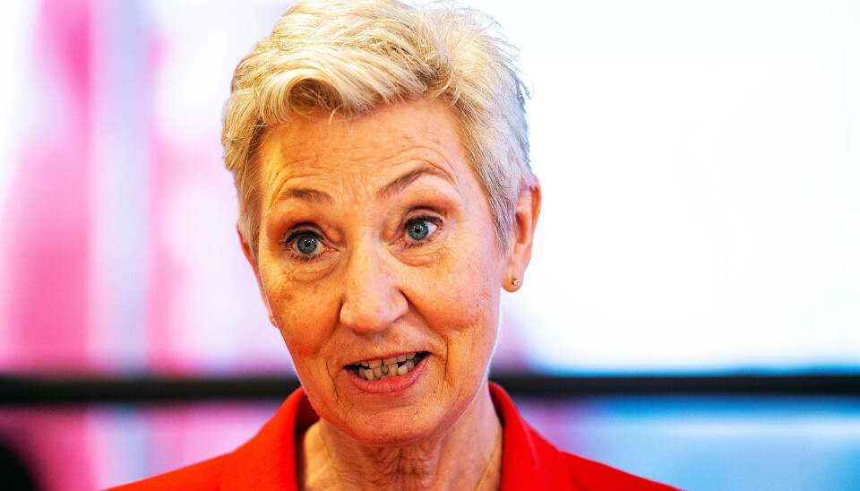 HILSER: Peggy Hessen Følsvik.