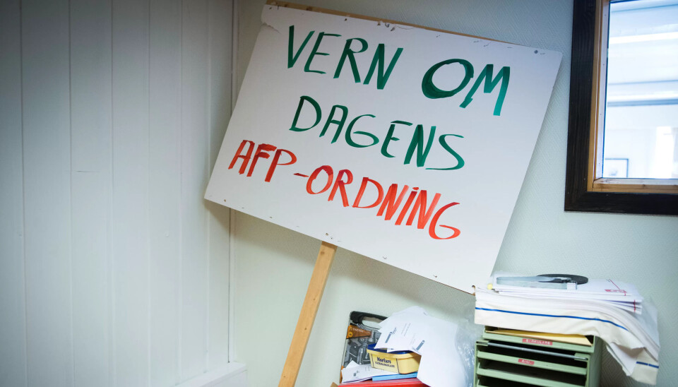 Alle i LO erkjenner at det er en rekke problemer med dagens AFP-ordning, men de klarer ikke bli enige om en løsning. (Illustrasjonsfoto). Alle i LO erkjenner at det er en rekke problemer med dagens AFP-ordning, men de klarer ikke bli enige om en løsning. (Illustrasjonsfoto).