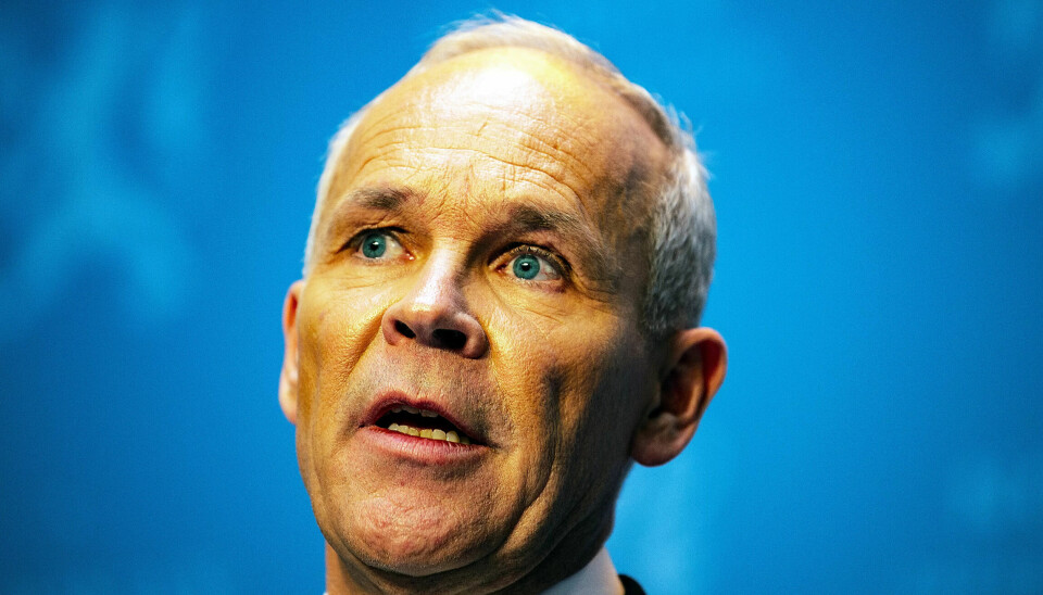 – Det siste året har vi virkelig kjent på betydningen av å ha solide statsfinanser, sier finansminister Jan Tore Sanner (H) i anledningen oljefondets 25-årsjubileum. – Det siste året har vi virkelig kjent på betydningen av å ha solide statsfinanser, sier finansminister Jan Tore Sanner (H) i anledningen oljefondets 25-årsjubileum.