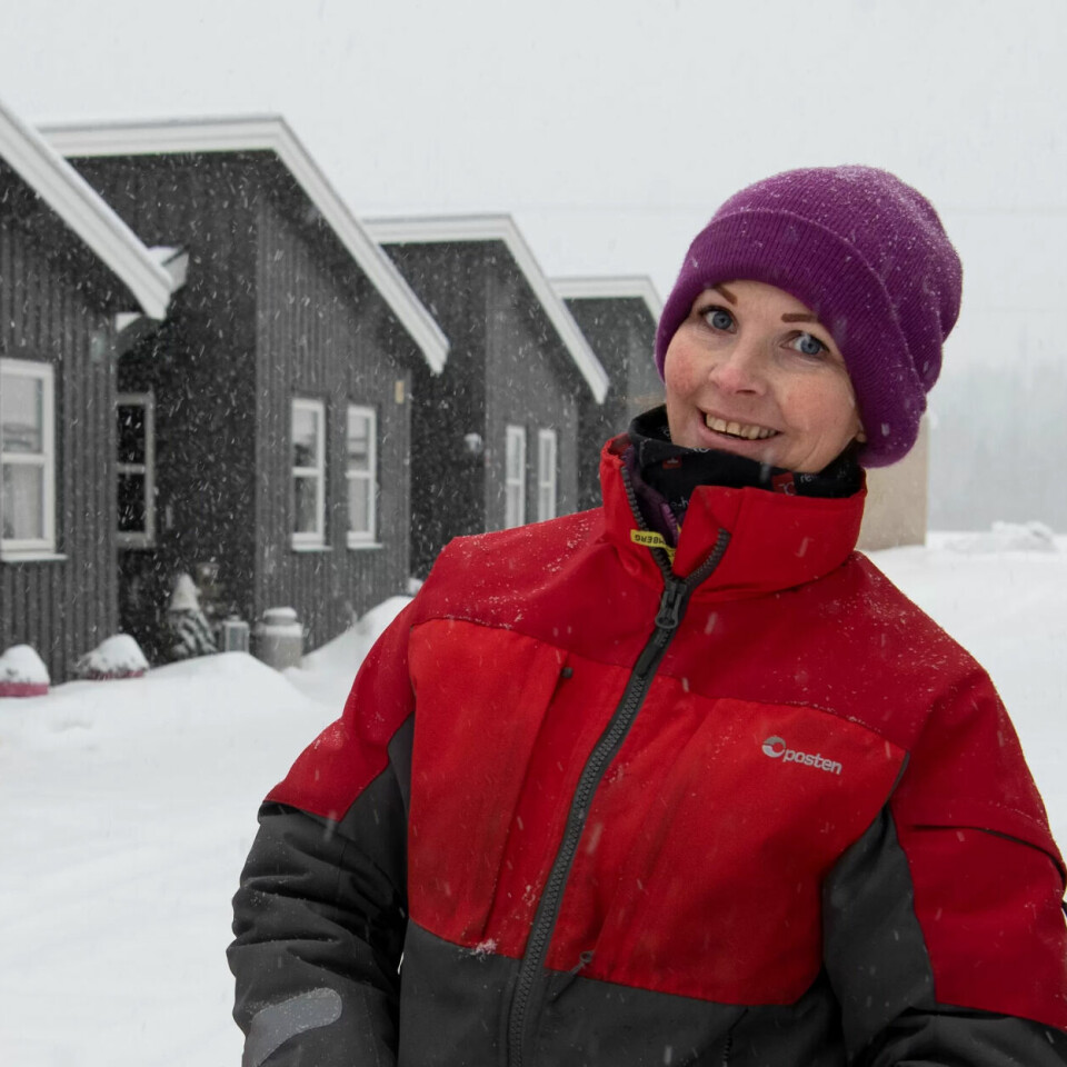SAVNER SOMMEREN: Ida Renate Ringstad liker seg best på tørre veier. SAVNER SOMMEREN: Ida Renate Ringstad liker seg best på tørre veier.