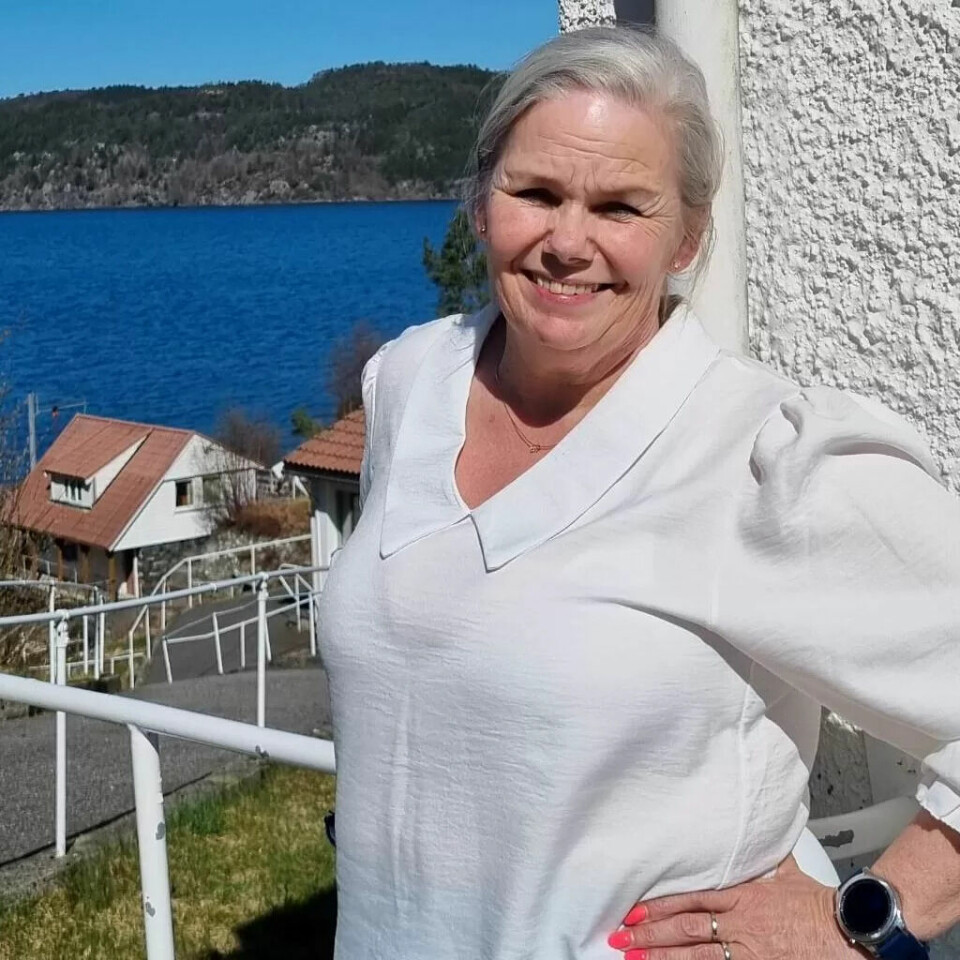 Resepsjonist Kristin stråler over å slippe å streike