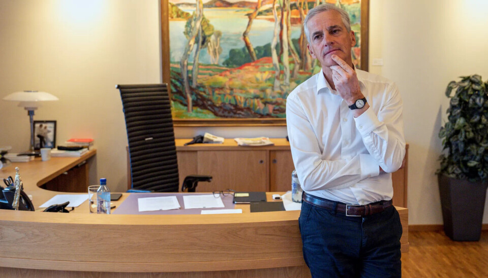Statsminister Jonas Gahr Støre (Ap) deltar personlig på det digitale møtet med Ap-ordførerne tirsdag kveld. Statsminister Jonas Gahr Støre (Ap) deltar personlig på det digitale møtet med Ap-ordførerne tirsdag kveld.