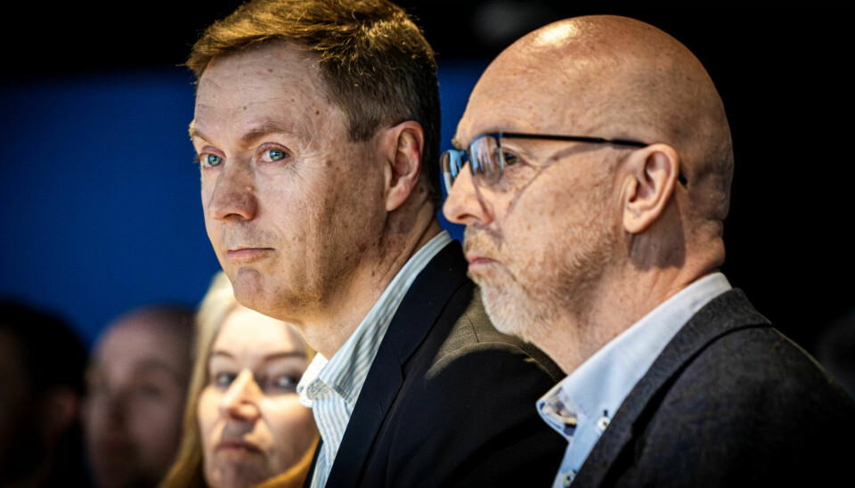 Forhandlingsleder Knut Sunde (t.v.) i Norsk Industri vil ha muligheten til å gi individuell lønn til enkelte arbeidere. Forhandlingsleder Knut Sunde (t.v.) i Norsk Industri vil ha muligheten til å gi individuell lønn til enkelte arbeidere.