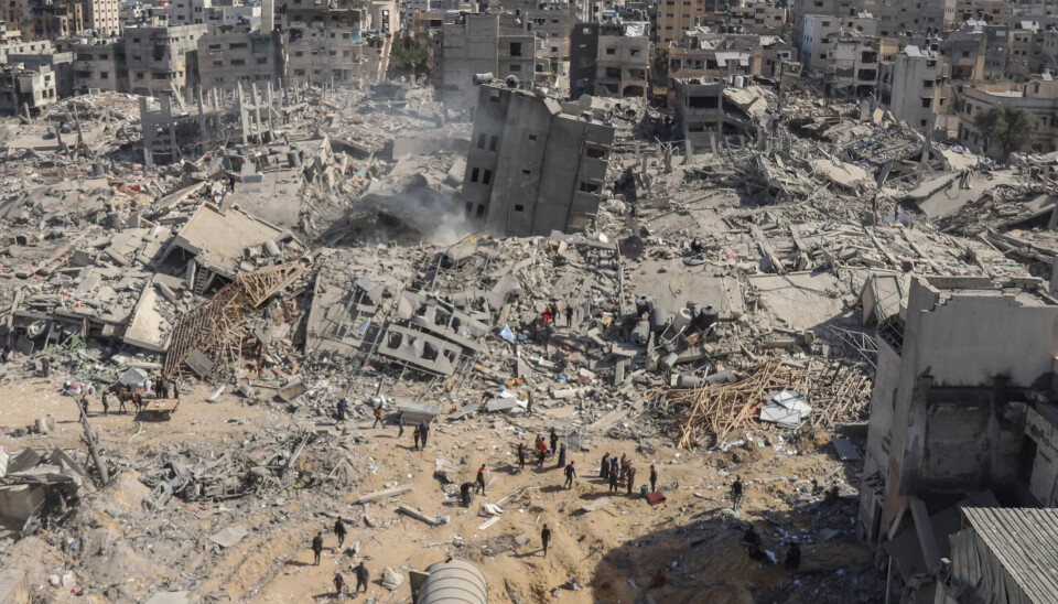 SULT: Det er lite mat å finne i Gaza. SULT: Det er lite mat å finne i Gaza.