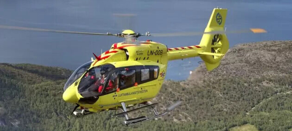Ambulansehelikoptrene skal ikke lenger ut på anbud