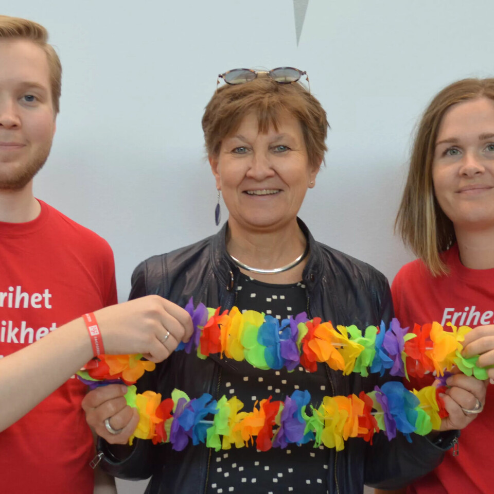 MEDMENNESKER: Mats Monsen, Mette Nord og Katrine Froestad er alle opptatt av inkludering og likestilling og oppfordrer alle til å delta i Pride. MEDMENNESKER: Mats Monsen, Mette Nord og Katrine Froestad er alle opptatt av inkludering og likestilling og oppfordrer alle til å delta i Pride.