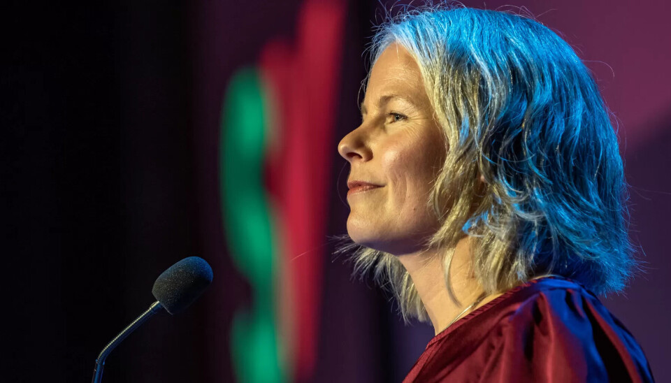 Kirsti Bergstø ble valgt til ny partileder i SV på helgens landsmøte. Kirsti Bergstø ble valgt til ny partileder i SV på helgens landsmøte.
