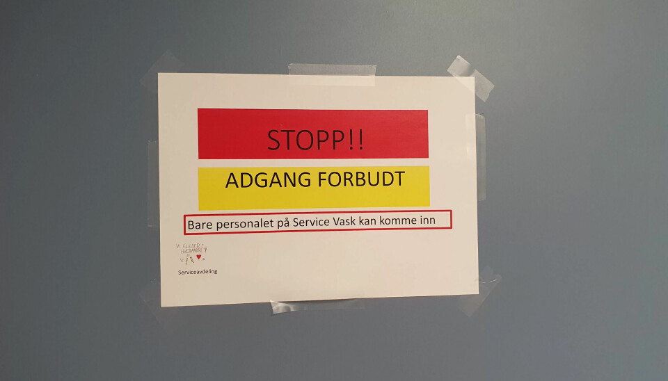 STENGT: Rom som tidligere var åpne, er nå stengt for de aller fleste. STENGT: Rom som tidligere var åpne, er nå stengt for de aller fleste.