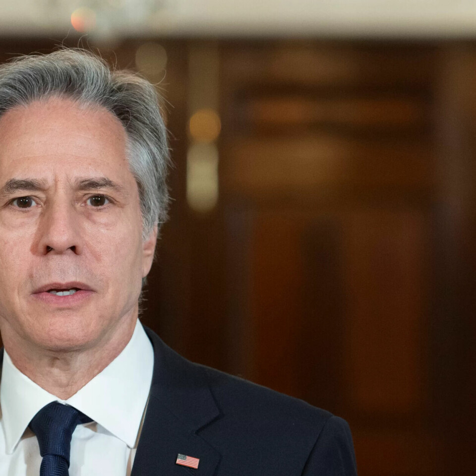 STØTTE: Ifølge Antony Blinken støtter Israels president våpenhvileforslaget. STØTTE: Ifølge Antony Blinken støtter Israels president våpenhvileforslaget.