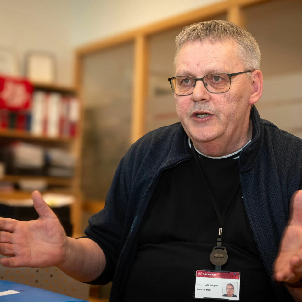 SER FRAMOVER: – Vi må sikre AFP-en for yngre årskull, sier Odd Haldgeir Larsen. SER FRAMOVER: – Vi må sikre AFP-en for yngre årskull, sier Odd Haldgeir Larsen.