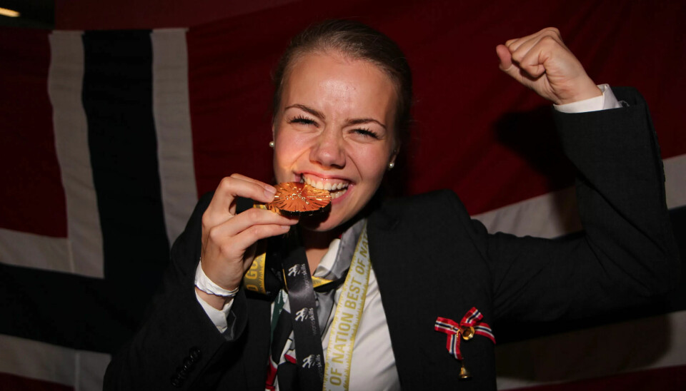 TOK GULL: Helsefagarbeider Jenny Marlen S. Fossan gikk helt til topps under yrkes-VM i Brasil natt til mandag. TOK GULL: Helsefagarbeider Jenny Marlen S. Fossan gikk helt til topps under yrkes-VM i Brasil natt til mandag.