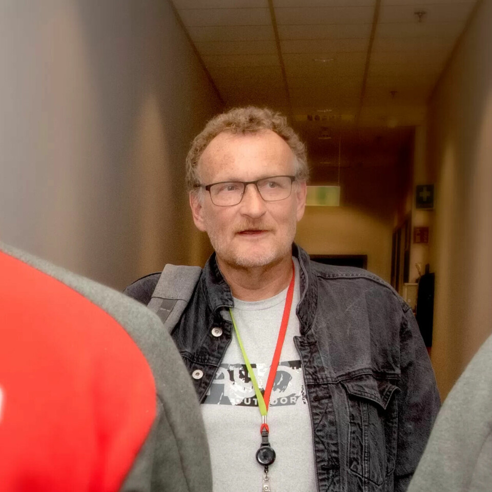 – Jeg ba om å få stå langt ned på lista, men engasjementet er knallsterkt, lover tillitsvalgt Kjell Otto Haugan i Fagforbundet Post og finans. – Jeg ba om å få stå langt ned på lista, men engasjementet er knallsterkt, lover tillitsvalgt Kjell Otto Haugan i Fagforbundet Post og finans.