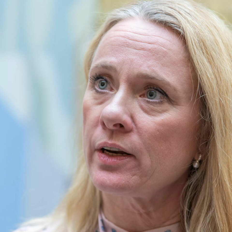 – Dette bør ikke se dagens lys, rett og slett fordi konsekvensene er så alvorlige, sier viseadministrerende direktør Anniken Hauglie i NHO. – Dette bør ikke se dagens lys, rett og slett fordi konsekvensene er så alvorlige, sier viseadministrerende direktør Anniken Hauglie i NHO.