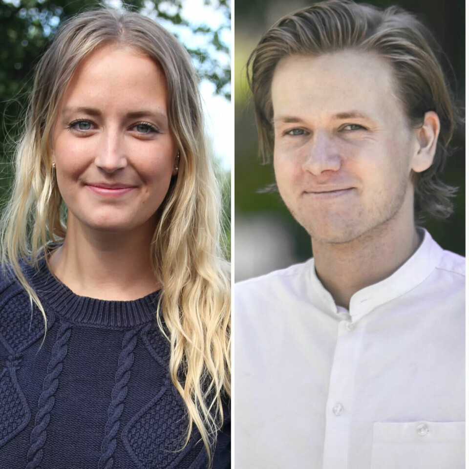 KrFU-leiar Martine Tønnessen, UH-leiar Sandra Bruflot, UV-leiar Sondre Hansmark FpU-leiar Bjørn-Kristian Svendsrud går ut i felles front mot sjukeløna. KrFU-leiar Martine Tønnessen, UH-leiar Sandra Bruflot, UV-leiar Sondre Hansmark FpU-leiar Bjørn-Kristian Svendsrud går ut i felles front mot sjukeløna.