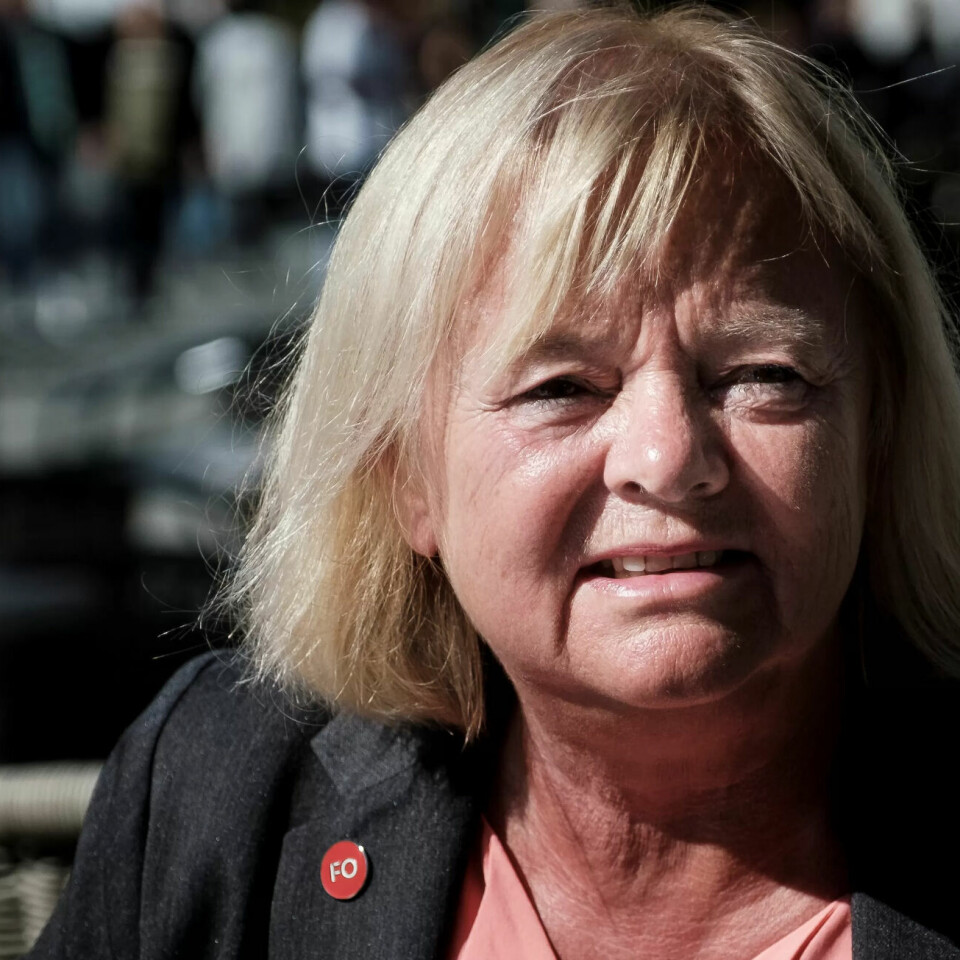– Jeg blir fortvila, sier FO-leder Mimmi Kvisvik etter Fagforbundets vedtak. – Jeg blir fortvila, sier FO-leder Mimmi Kvisvik etter Fagforbundets vedtak.