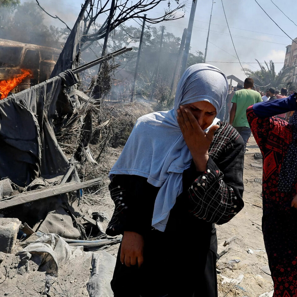 ANGREP: Minst 57 sivile ble drept i bombeangrepet på en flyktningleir i Gaza 13. juli. Blant dem er det elleve navngitte kvinner og barn, opplyser den britiske organisasjonen Airwars som dokumenterer drap på sivile i flyangrep. ANGREP: Minst 57 sivile ble drept i bombeangrepet på en flyktningleir i Gaza 13. juli. Blant dem er det elleve navngitte kvinner og barn, opplyser den britiske organisasjonen Airwars som dokumenterer drap på sivile i flyangrep.