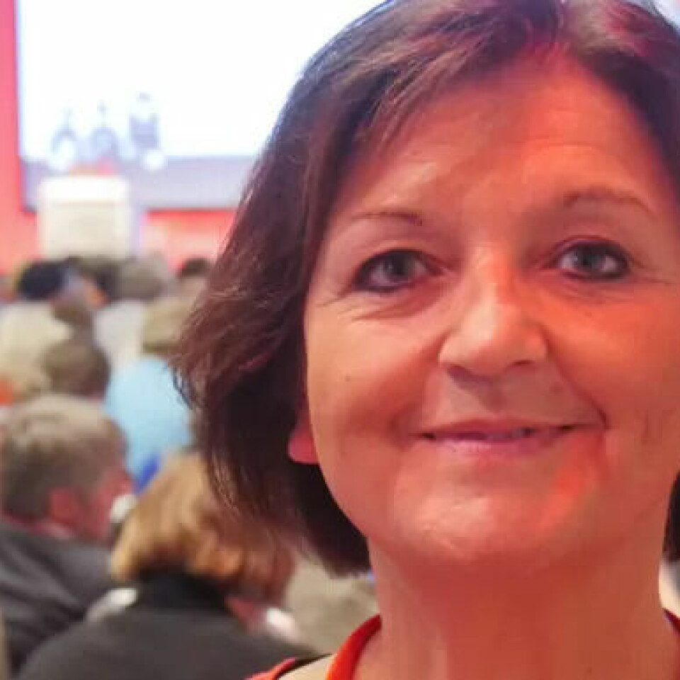 Marianne Nilsen Skjølstad, fylkesleder i Telemark, kommer ikke til å oppfordre medlemmer å stemme Senterpartiet i år. Det opprører Senterpartiet. Bildet er fra landsmøtet i oktober 2017. Marianne Nilsen Skjølstad, fylkesleder i Telemark, kommer ikke til å oppfordre medlemmer å stemme Senterpartiet i år. Det opprører Senterpartiet. Bildet er fra landsmøtet i oktober 2017.