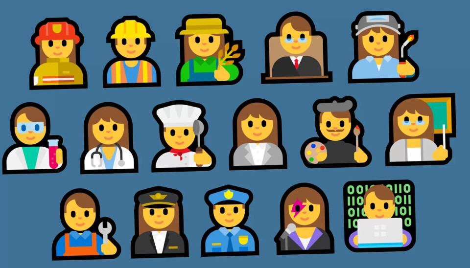 16 yrkesgrupper har sin eigen emoji. Er ditt yrke på lista?