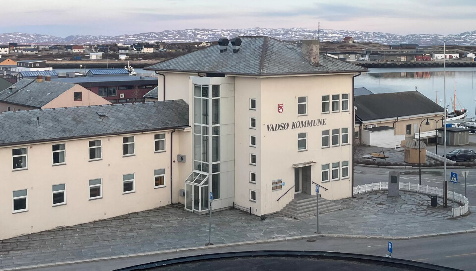 STENGTE: Vadsø kommune måtte stenge internettet. STENGTE: Vadsø kommune måtte stenge internettet.