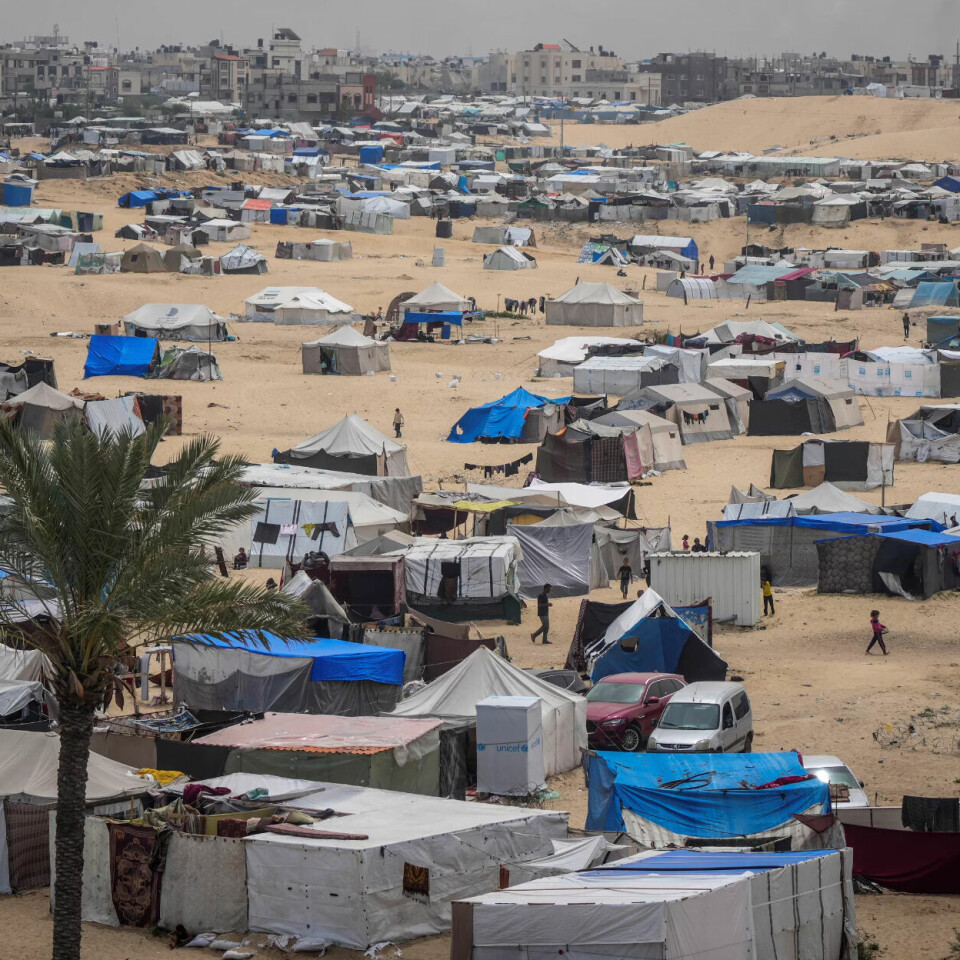 RAFAH: Flere tusen mennesker er på flukt i Rafah. RAFAH: Flere tusen mennesker er på flukt i Rafah.