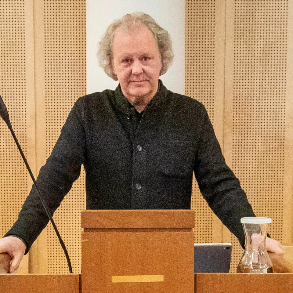 – Jeg er glad og stolt over å ha fått være med på å bygge opp og sett hvordan selskapet utviklet seg over lang tid, sier Erik Sandøy. Bildet er fra rettssaken i Oslo tingrett. – Jeg er glad og stolt over å ha fått være med på å bygge opp og sett hvordan selskapet utviklet seg over lang tid, sier Erik Sandøy. Bildet er fra rettssaken i Oslo tingrett.