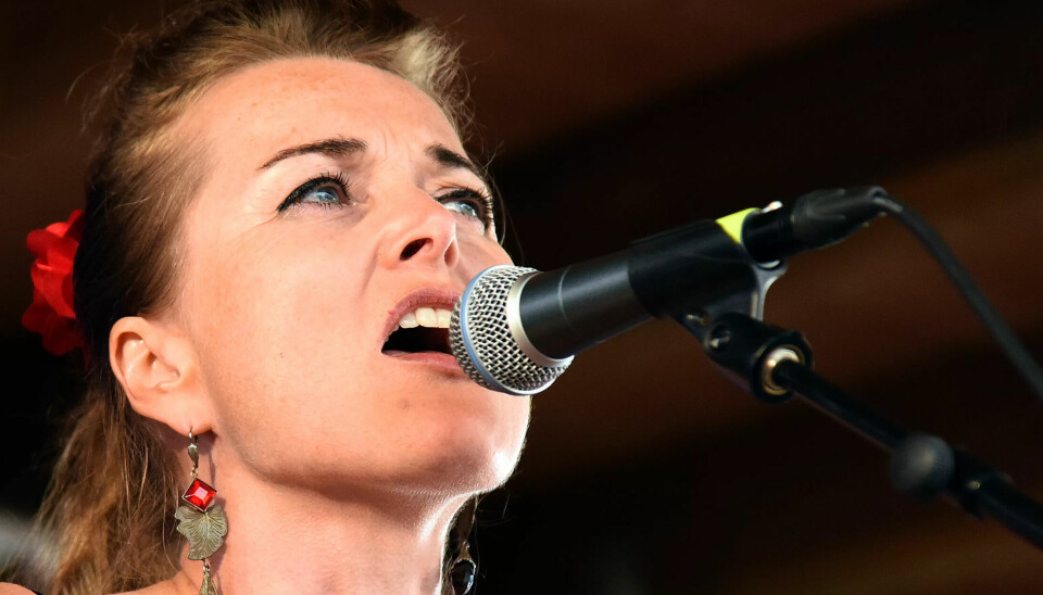 Tove Bøygard spilte på Notodden Bluesfestival i begynnelsen av august. Fram mot valget skal hun spille for flere LO-forbund. Tove Bøygard spilte på Notodden Bluesfestival i begynnelsen av august. Fram mot valget skal hun spille for flere LO-forbund.
